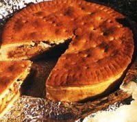 Tourte aux noix de l’Engadine (canton des Grisons) ou torta suíça de nozes